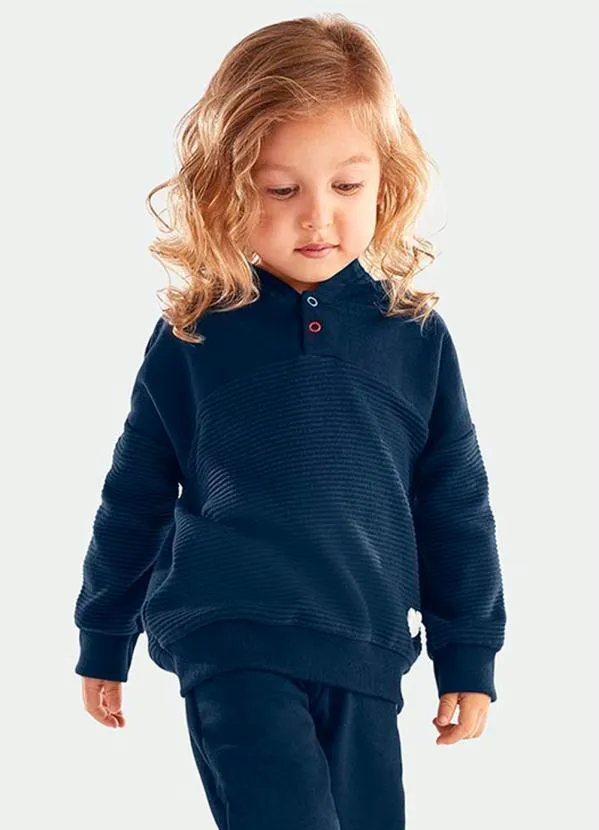 Tigor T Tigre - Blusão Bebê Menino Azul