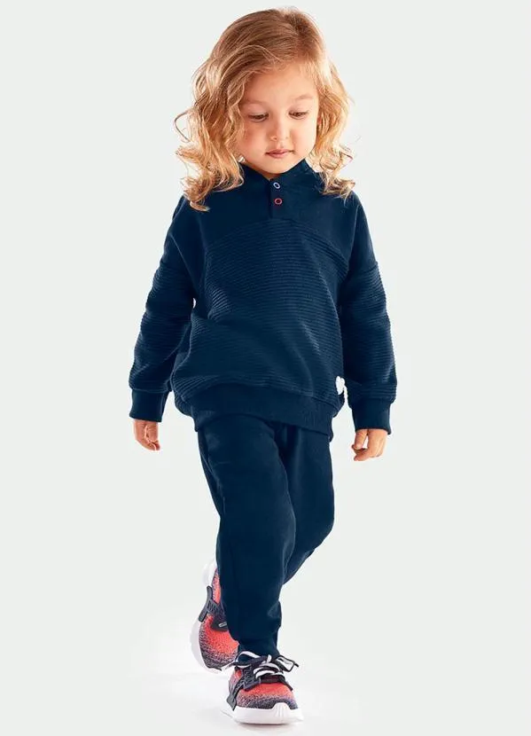 Tigor T Tigre - Blusão Bebê Menino Azul 3