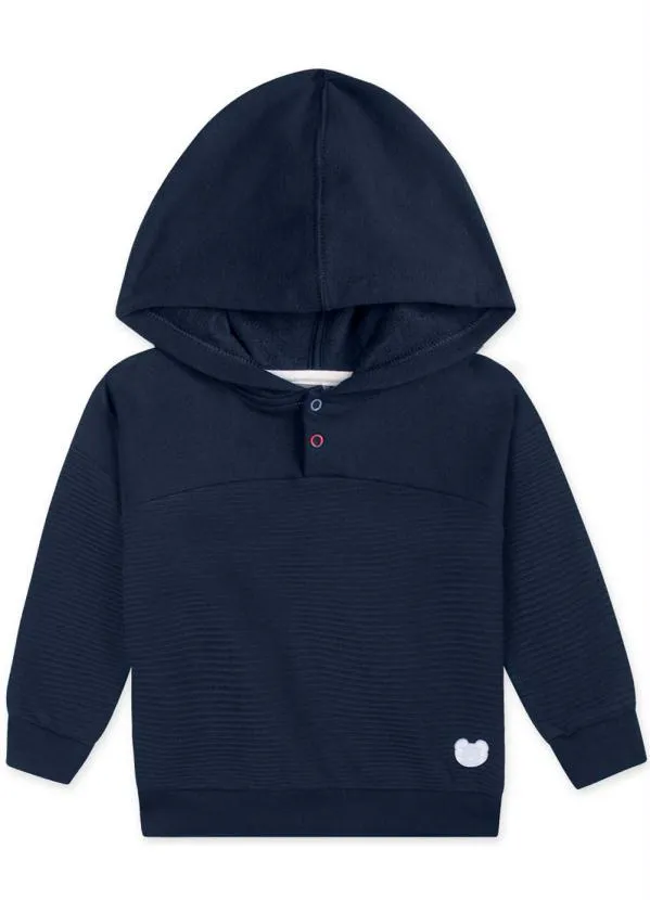 Tigor T Tigre - Blusão Bebê Menino Azul 5