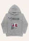 Fakini Kids - Blusão C/Capuz Spider-Man Cinza - variação: Cinza