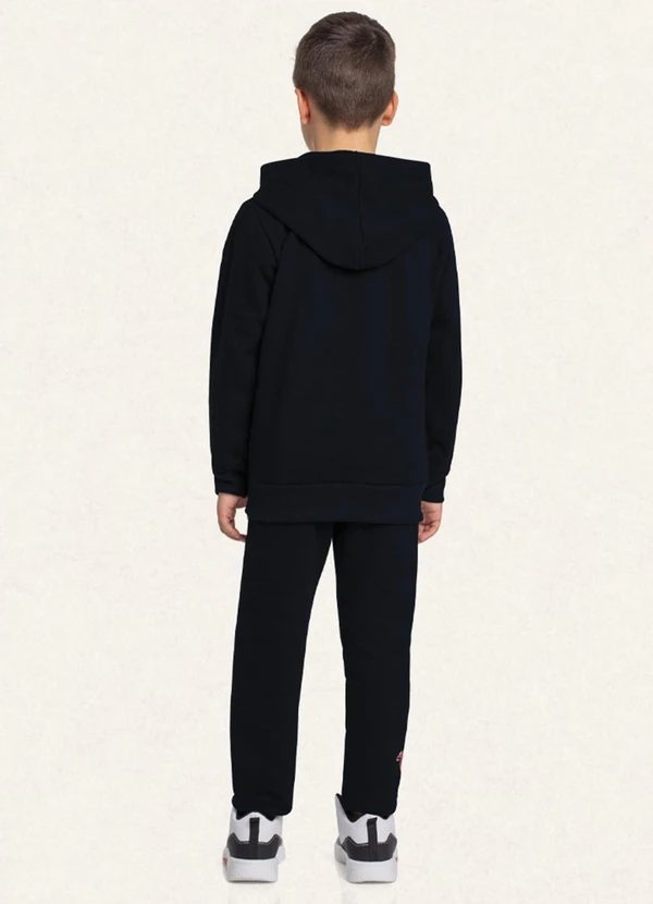 Fakini Kids - Blusão C/Capuz Spider-Man Preto 2