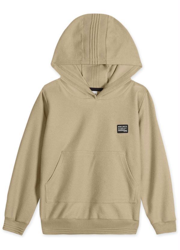 Marisol - Blusão com Capuz Infantil Menino Bege