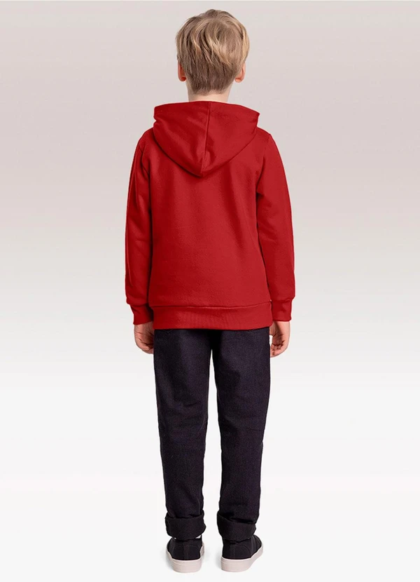 Fakini Kids - Blusão com Capuz Spider-Man Vermelho 2