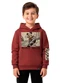 Malwee Kids - Blusão Flanelado Mickey Mouse® Cinza Escuro - variação: Terracota