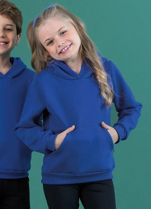 Soft Bonni - Blusão Infantil Azul Bic - SOFT BONNI