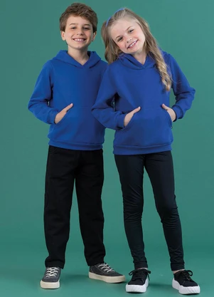 Soft Bonni - Blusão Infantil Azul Bic - SOFT BONNI