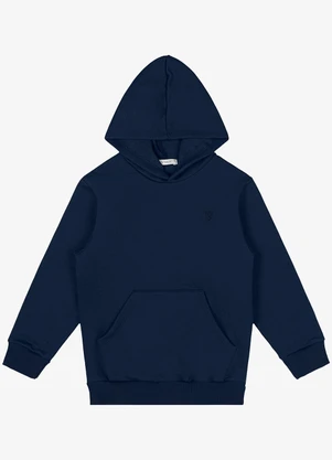 Trick Nick - Blusão Infantil com Capuz Azul - TRICK NICK