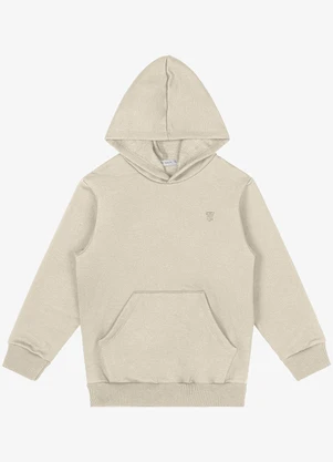 Trick Nick - Blusão Infantil com Capuz Bege - TRICK NICK