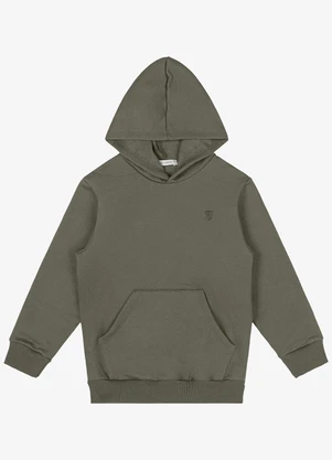 Trick Nick - Blusão Infantil com Capuz Verde - TRICK NICK