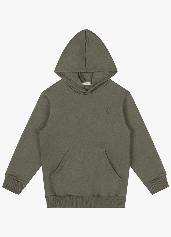 Trick Nick - Blusão Infantil com Capuz Verde