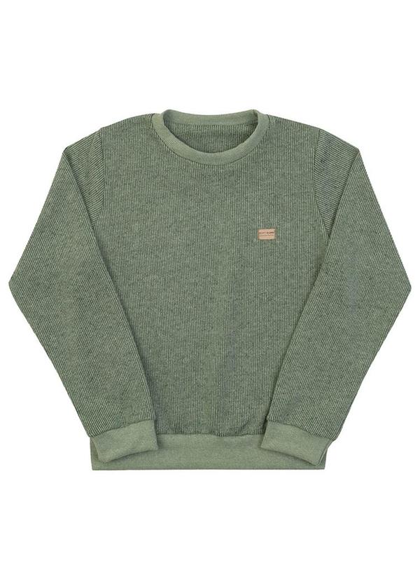 Soft Bonni - Blusão Infantil em Tricô Marajó Verde 2