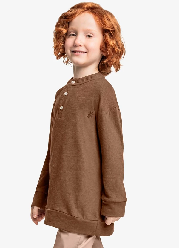 Trick Nick - Blusão Infantil Marrom 4