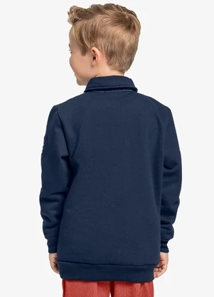 Trick Nick - Blusão Infantil Masculino Azul - TRICK NICK