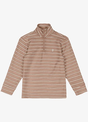 Trick Nick - Blusão Infantil Masculino Marrom - TRICK NICK