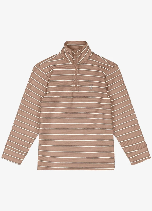 Trick Nick - Blusão Infantil Masculino Marrom