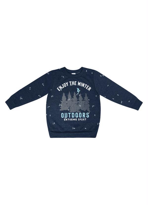 Rovi Kids - Blusão Infantil Menino Outdoor Azul 4