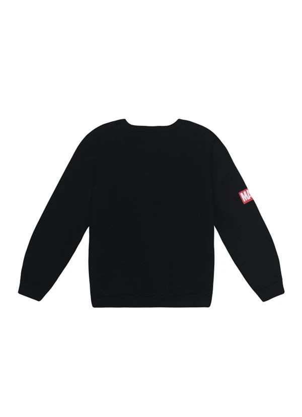 Brandili - Blusão Infantil Menino Avengers Preto 4