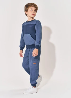 Abrange - Blusão Infantil Menino Dvtt Season Azul - ABRANGE