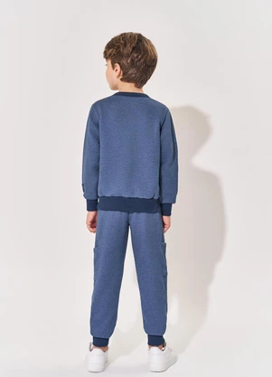 Abrange - Blusão Infantil Menino Dvtt Season Azul - ABRANGE