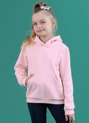 Soft Bonni - Blusão Infantil Rosa Veu - SOFT BONNI
