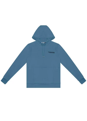 Minty - Blusão Juvenil Masculino com Capuz Azul - MINTY