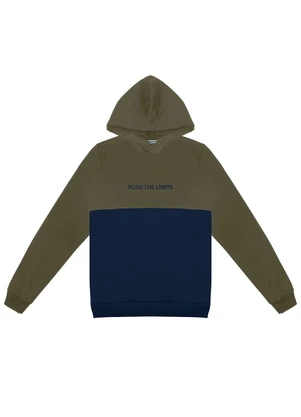 Minty - Blusão Juvenil Masculino com Capuz Verde - MINTY