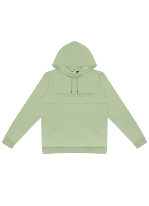 Minty - Blusão Juvenil Masculino com Capuz Verde - MINTY