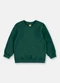 Up Baby - Blusão Liso em Moletom Felpado Verde - variação:  