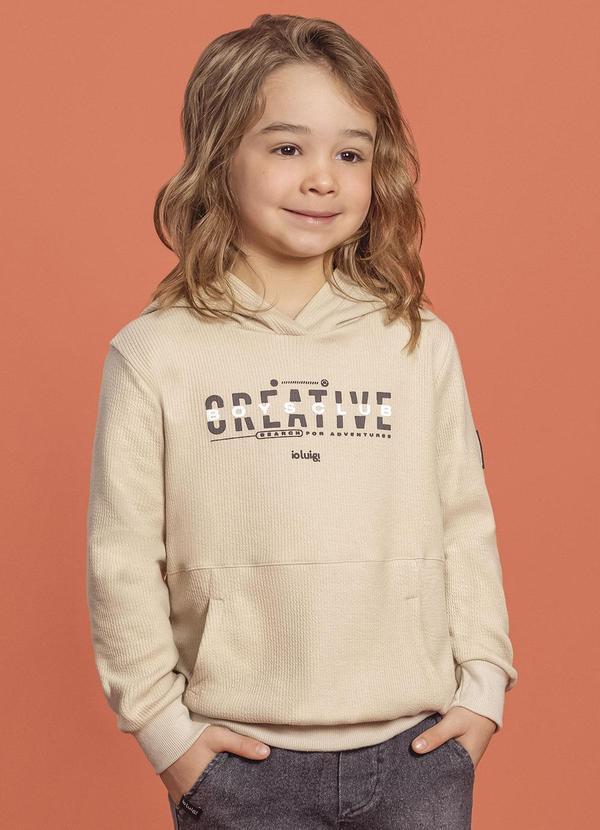 Ioluig - Blusão Menino Creative Bege