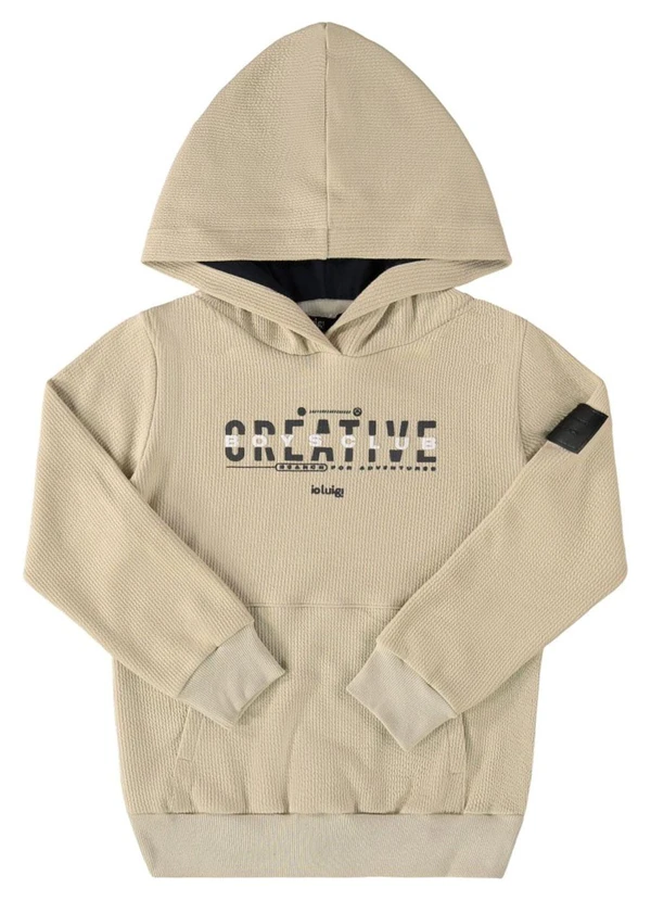 Ioluig - Blusão Menino Creative Bege 3