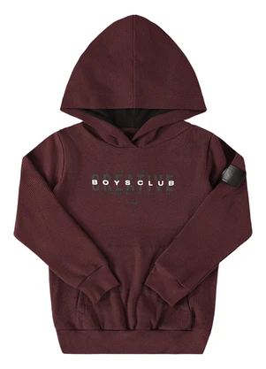 Ioluig - Blusão Menino Creative Marrom - IOLUIG