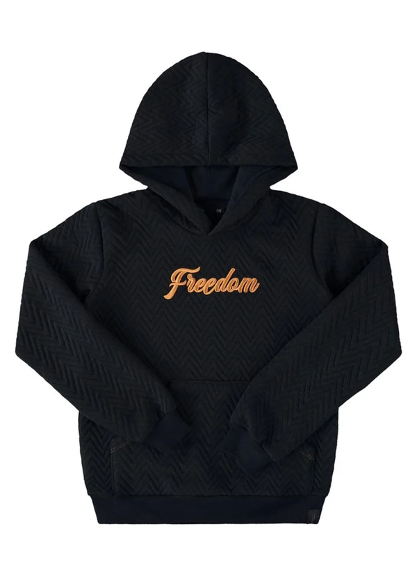 Ioluig - Blusão Menino Matelassê Preto 3