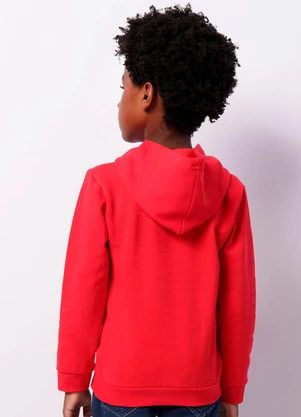 Torra - Blusão Moletom Infantil Marshall Vermelho - TORRA