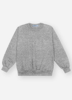Abrange - Blusão Moletom Infantil Menino Cinza - ABRANGE