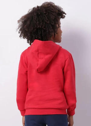 Torra - Blusão Moletom Infantil os Vingadores Vermelho - TORRA