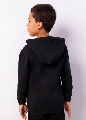 Torra - Blusão Moletom Infantil Pantera Negra Preto - TORRA