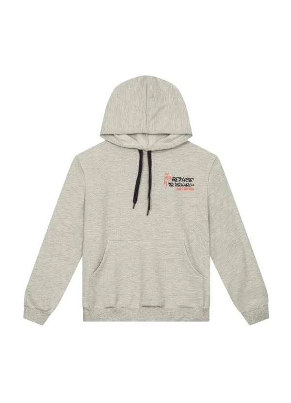 Brandili - Blusão Teen Menino em Moletom Cinza 1