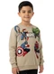 Malwee Kids - Blusão The Avenger Marvel® Cinza Escuro - variação: Areia