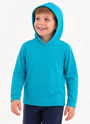 Rovi Kids - Camiseta Manga Longa Masculino Infantil Azul - ROVI KIDS