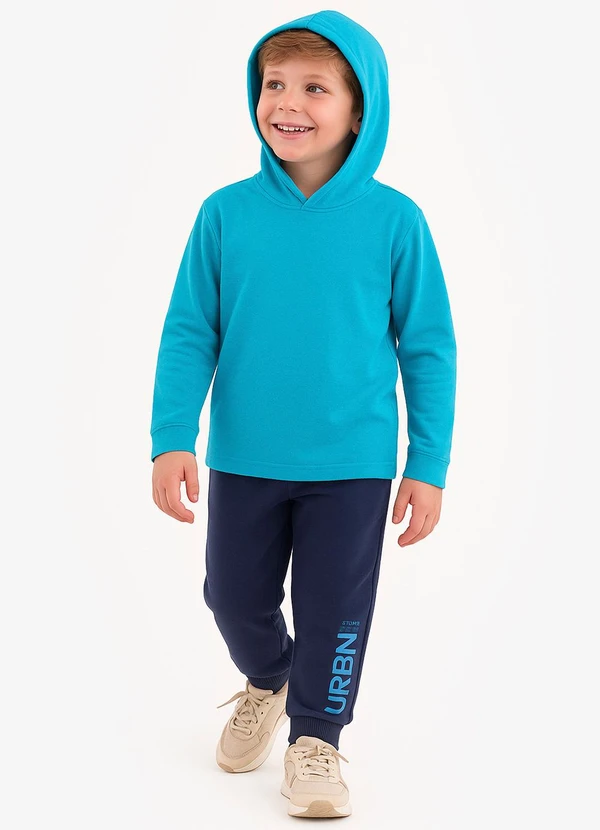 Rovi Kids - Camiseta Manga Longa Masculino Infantil Azul 3