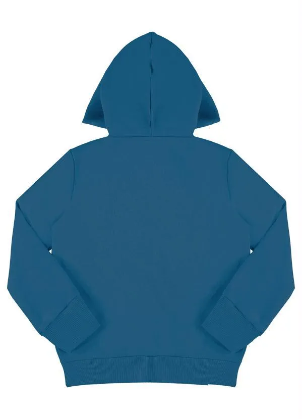 Quimby - Jaqueta Básica Unissex Infantil Azul 4