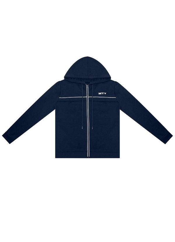 Minty - Jaqueta Juvenil Masculina com Capuz Azul