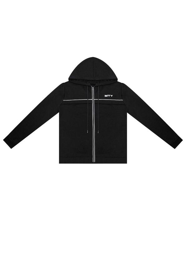 Minty - Jaqueta Juvenil Masculina com Capuz Preto