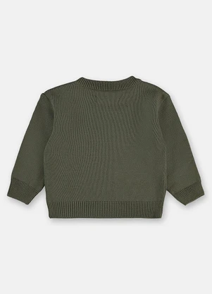 Up Baby - Tricot Bebê com Estampa Cavalinho Verde - UP BABY