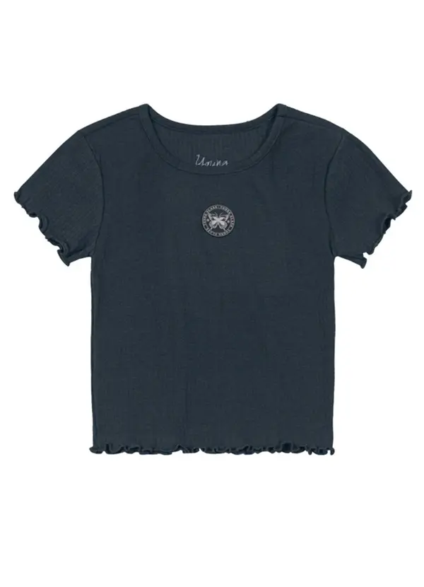 Young Class - Blusa Cropped Teen Menina Cinza 3