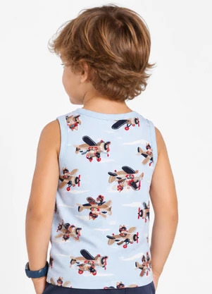 Select - Machao Infantil em Malha Cotton Cinza - SELECT