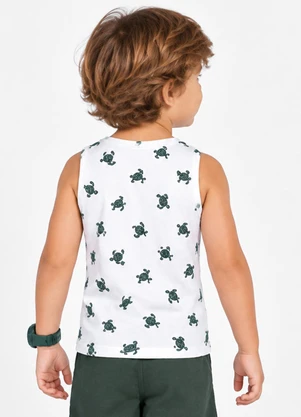 Select - Machao Infantil em Malha Cotton Verde - SELECT