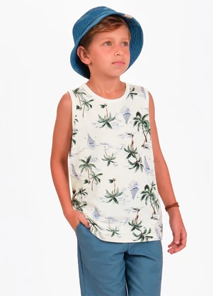 Trick Nick - Machão Masculino Cotton Leve Bege - TRICK NICK