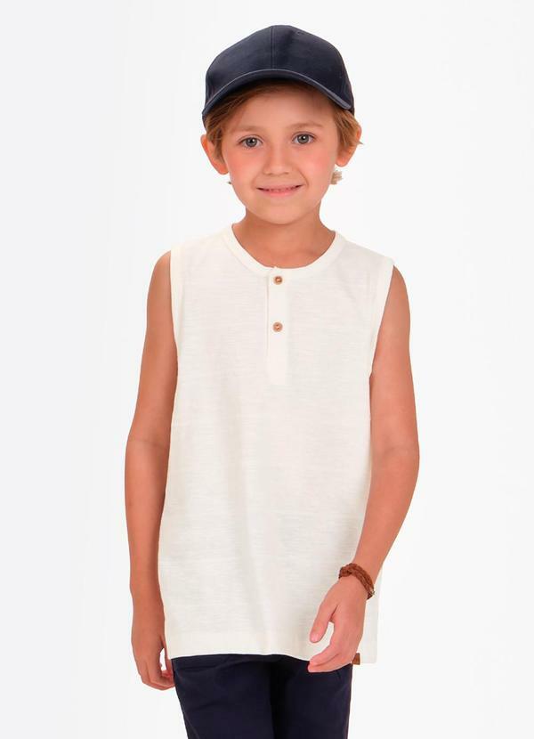 Trick Nick - Machão Masculino Meia Malha Maquinetada Bege