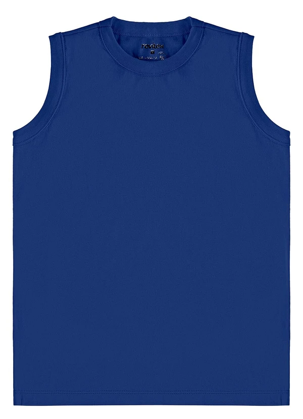 Rovi Kids - Regata Básica Infantil Masculina Azul 4